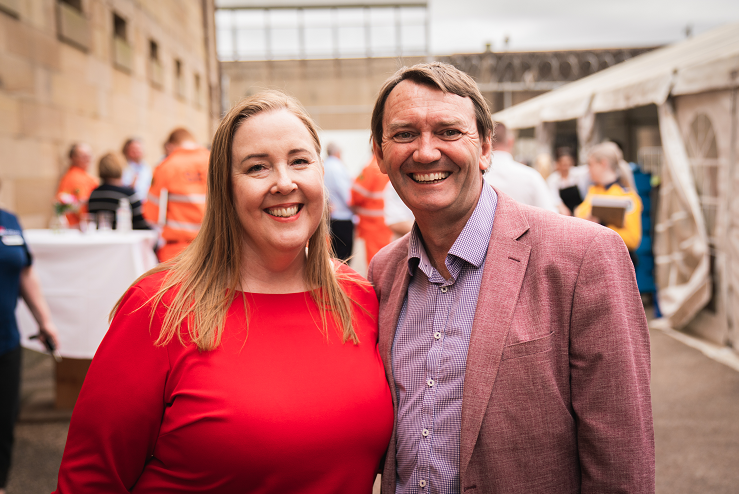 Jenny and Robert Aitchison at the Maitland Floods Civic Reception November 30 2022