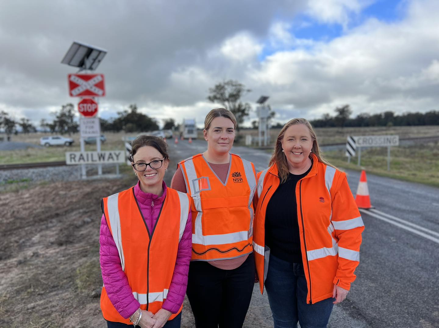 Media release - Level crossing safety trial gets underway Main Image